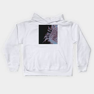 GIVE - Retro Vaporwave Glitch Art Kids Hoodie